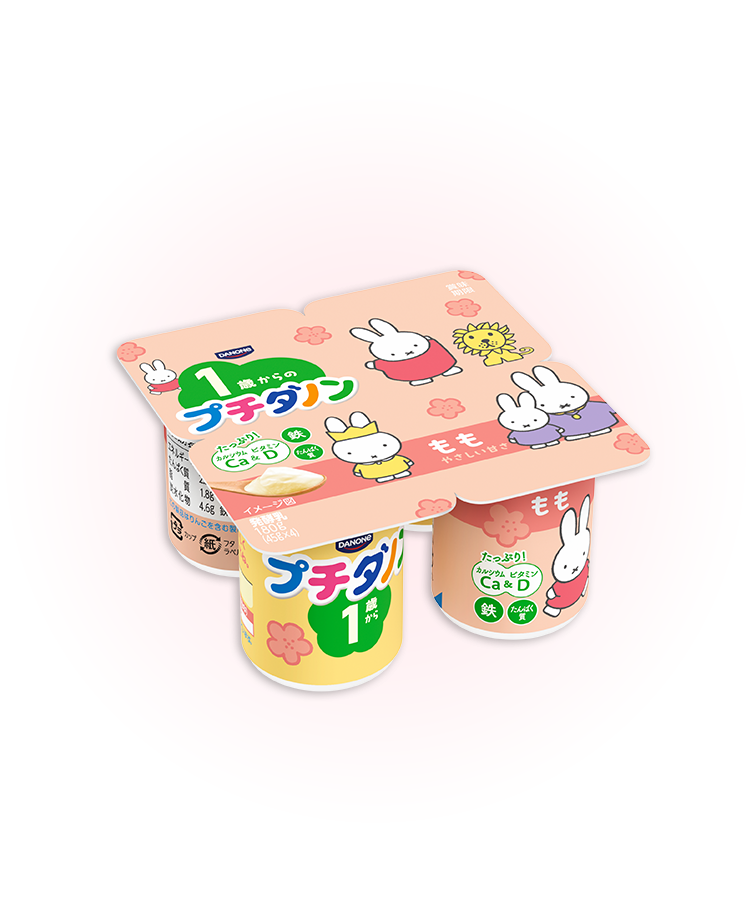 プチダノン もも ヨーグルト