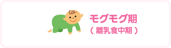 モグモグ期( 離乳食中期 )