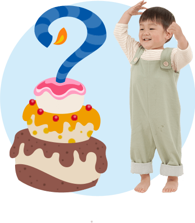 １才のお誕生日、どんなケーキでお祝いしたらいい