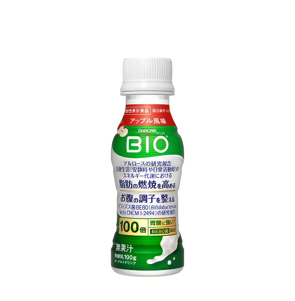 ダノン ビオ（BIO）脂肪燃焼ヨーグルトドリンクアップル風味