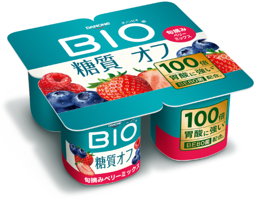 ダノン ビオ糖質オフ、旬摘みベリーミックス