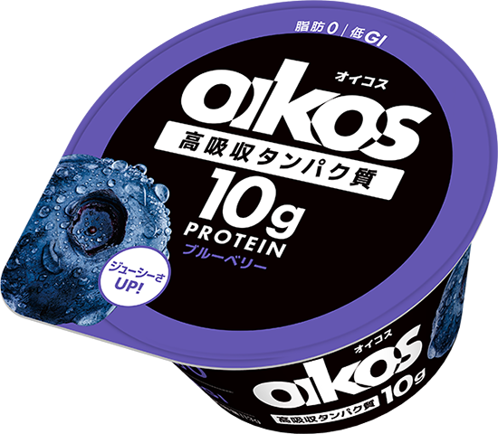 オイコス(OIKOS)プロテインヨーグルト 高吸収タンパク質10g ブルーベリー