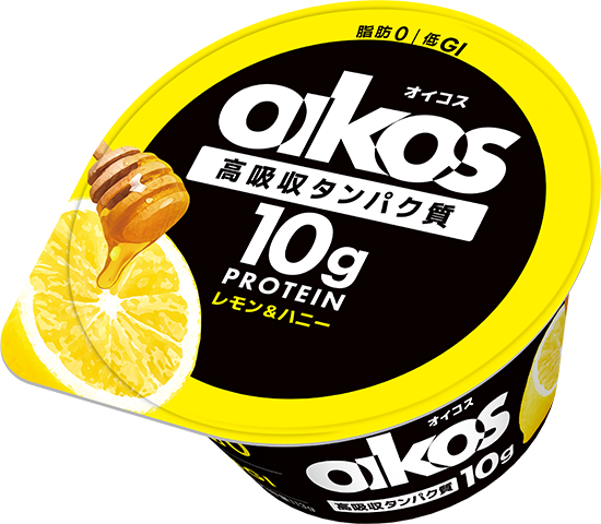 オイコス(OIKOS)プロテインヨーグルト 高吸収タンパク質10g レモン&ハニー