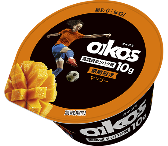 オイコス(OIKOS)プロテインヨーグルト 高吸収タンパク質10g マンゴー