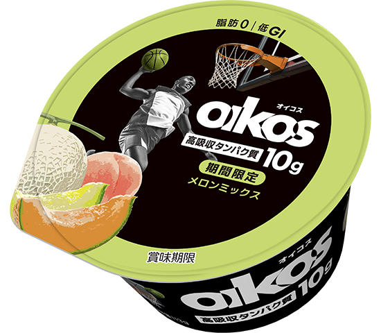 オイコス(OIKOS)プロテインヨーグルト 高吸収タンパク質10g メロンミックス
