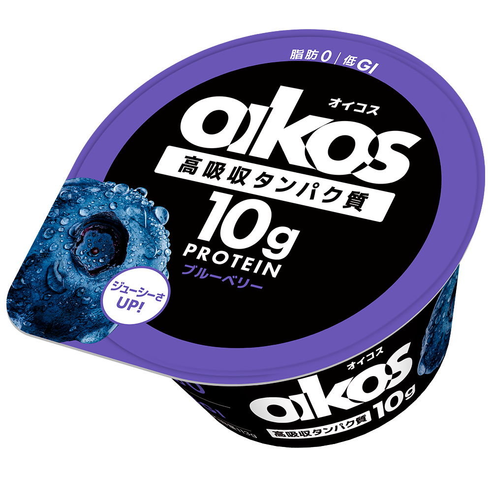 オイコス(OIKOS)プロテインヨーグルト 高吸収タンパク質10g ブルーベリー