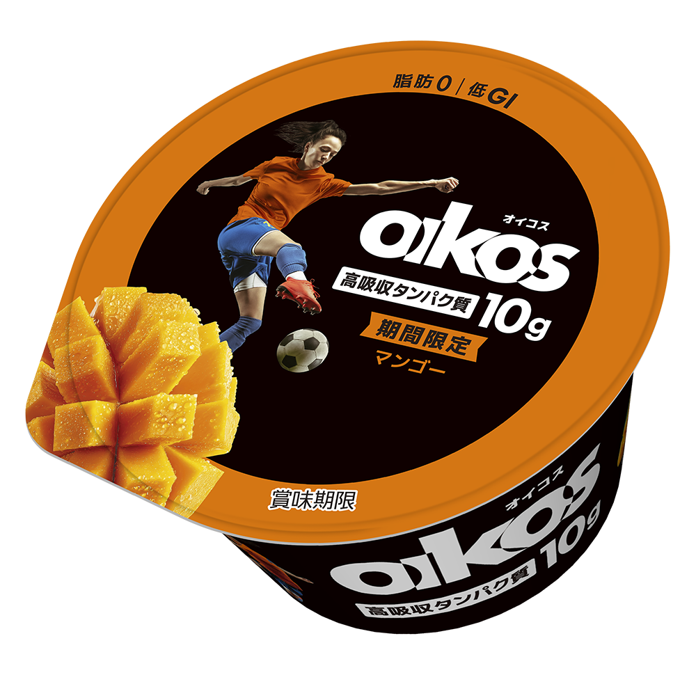 オイコス(OIKOS)プロテインヨーグルト 高吸収タンパク質10g マンゴー