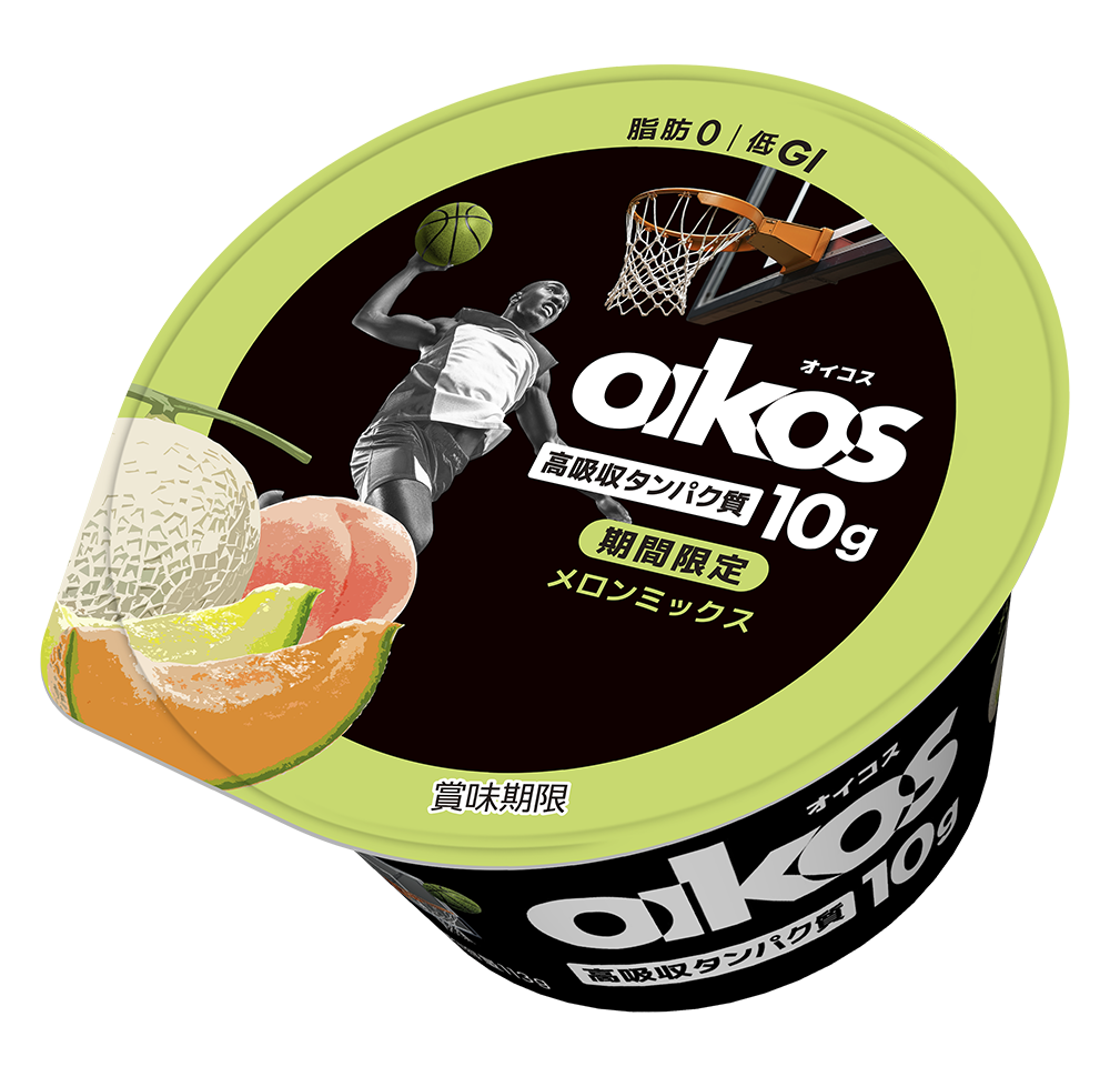オイコス(OIKOS)プロテインヨーグルト 高吸収タンパク質10g メロンミックス